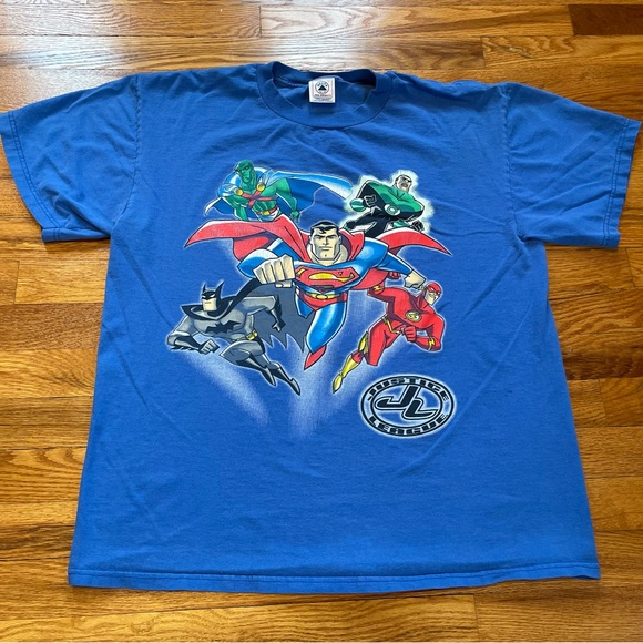 90s Justice League vintage t-shirt rare comic book tee Batman